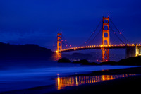 Golden Gate Bridge & Reflection