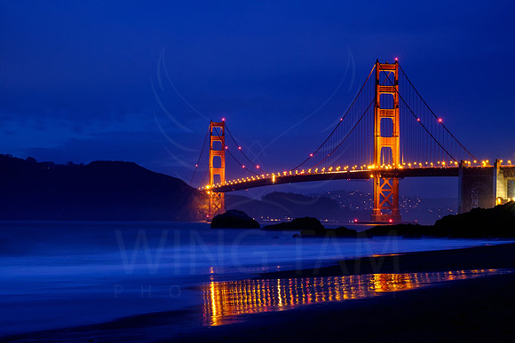 Golden Gate Bridge & Reflection