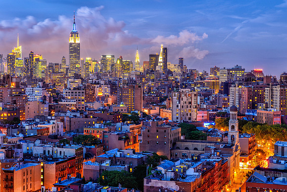 Manhattan Skyline, New York